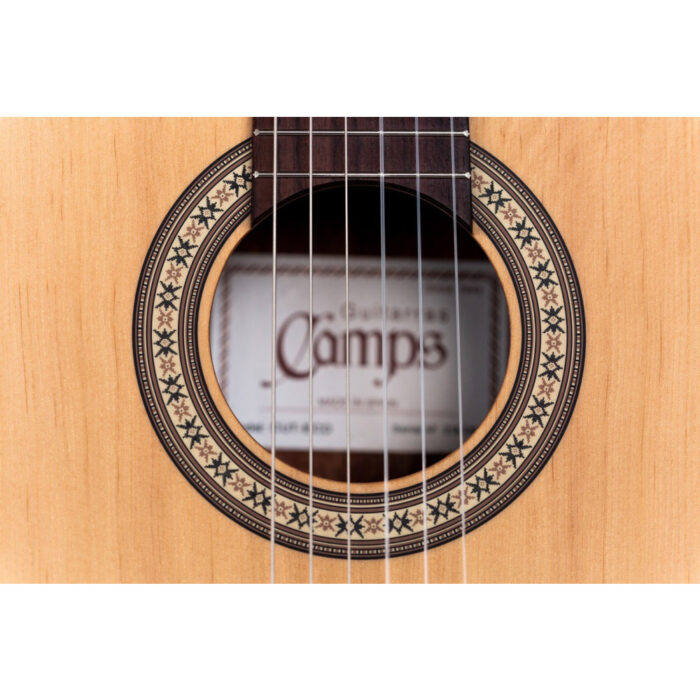 Guitarra Clásica Caja Estrecha Camps NAC-1 ECO Electrificada - Imagen 4