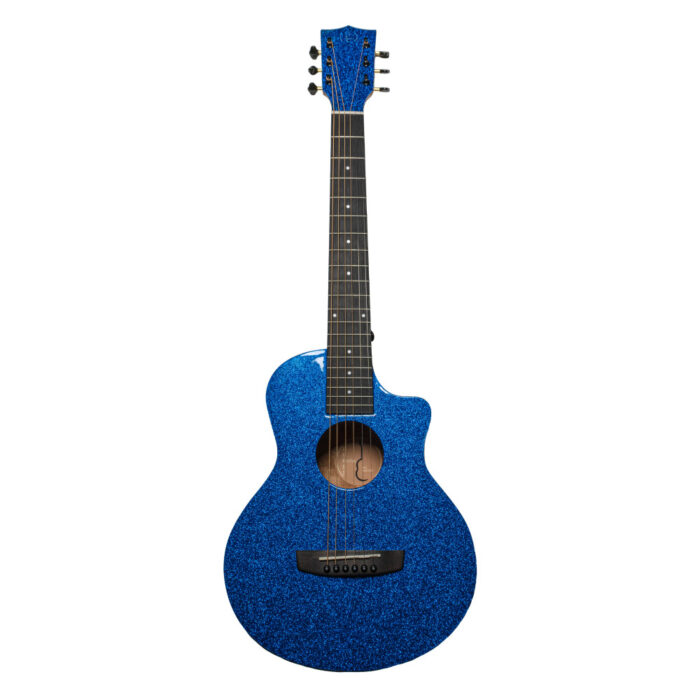 Guitarra acústica Bones 3/4 BAC-150 Caoba azul brillo