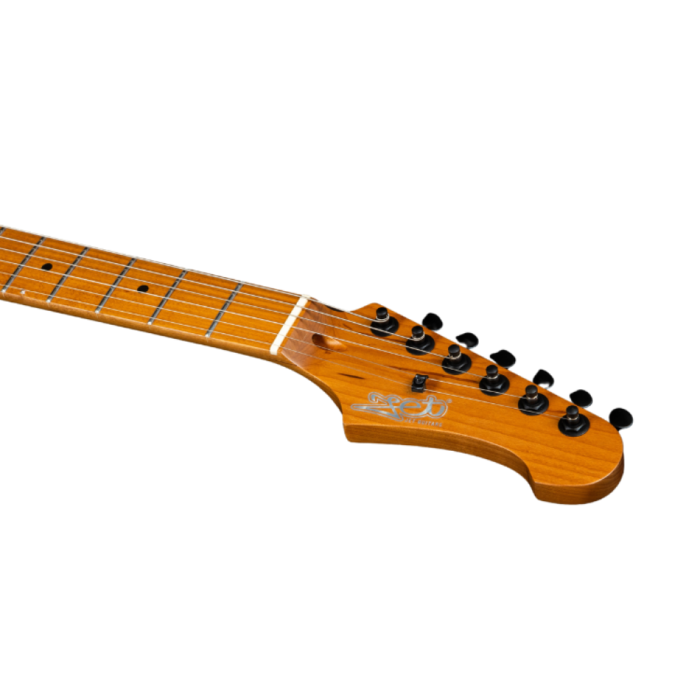 Guitarra Eléctrica Jet JS600-TPP-HSS Transparent Purple - Imagen 5