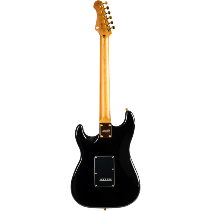 Guitarra Eléctrica Jet JS380-BKG Black, Gold Hardware - Imagen 2