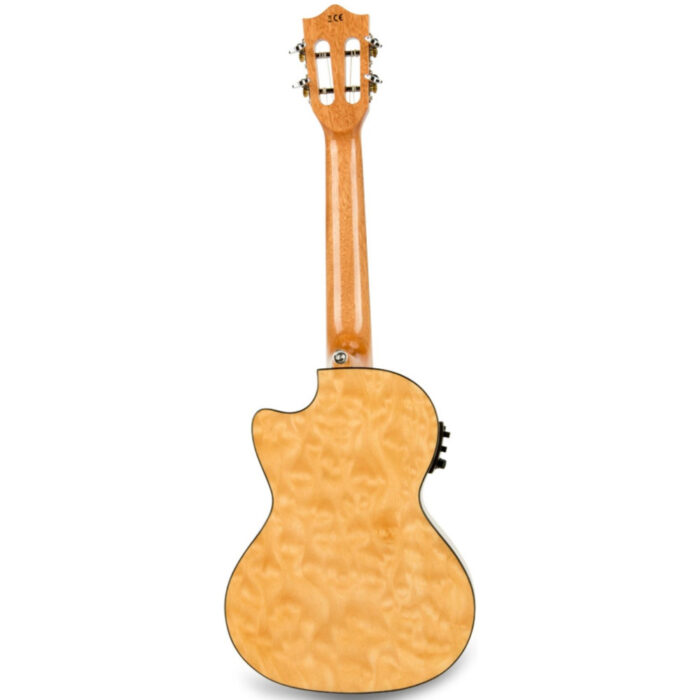 Ukelele Tenor Lanikai QM-NACET Quilted Maple Electrificado Natural - Imagen 2