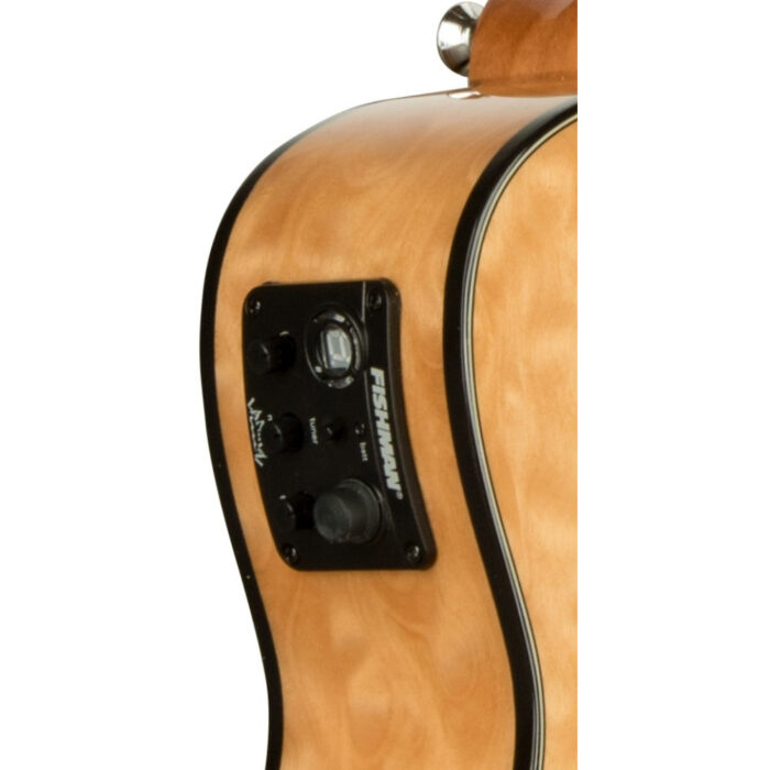 Ukelele Tenor Lanikai QM-NACET Quilted Maple Electrificado Natural - Imagen 3