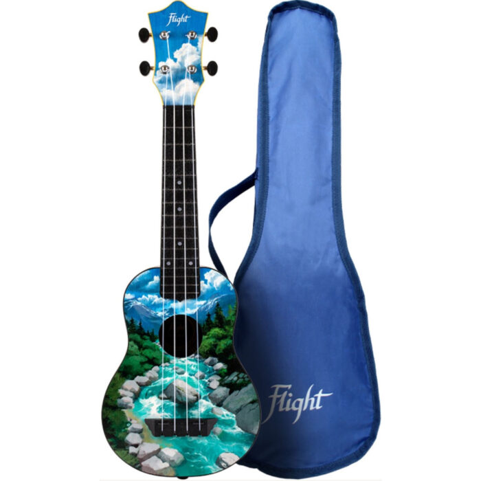 Ukelele Soprano Flight TUS-30 Travel Slovenia - Imagen 2