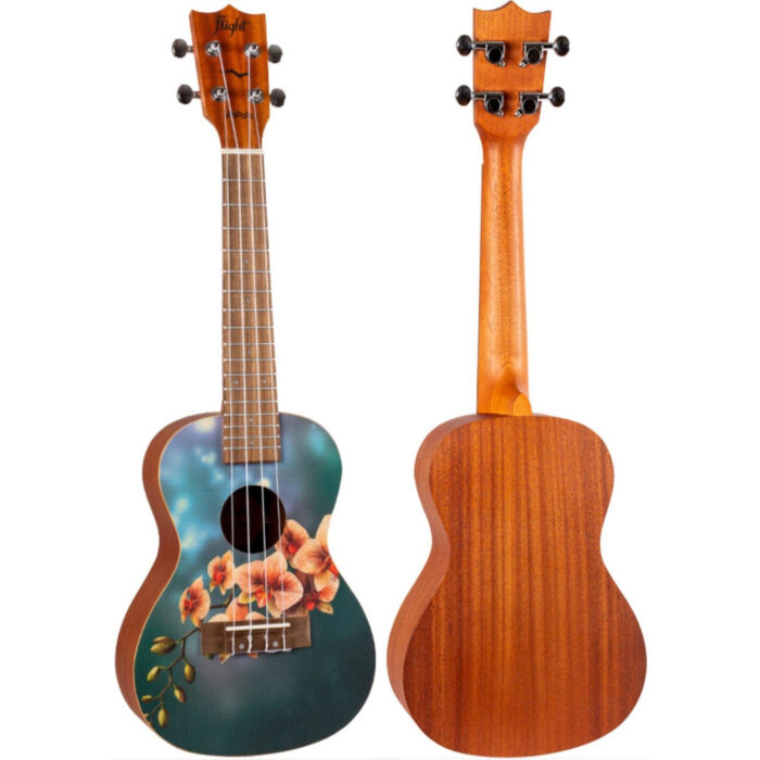 Ukelele Concert Flight AUC-33 Art Series Orchid - Imagen 2