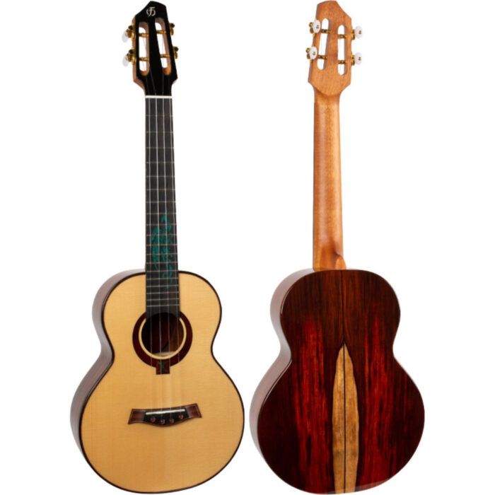 Ukelele Tenor Flight A10SC Anniversary Series Cocobolo Dragon - Imagen 2