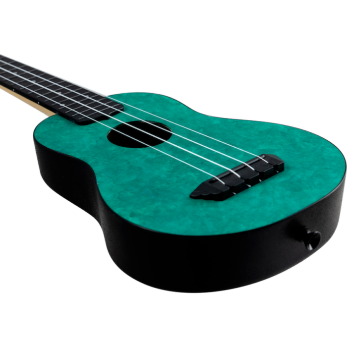 Ukelele Soprano Flight TUS-65 Travel Emerald - Imagen 2