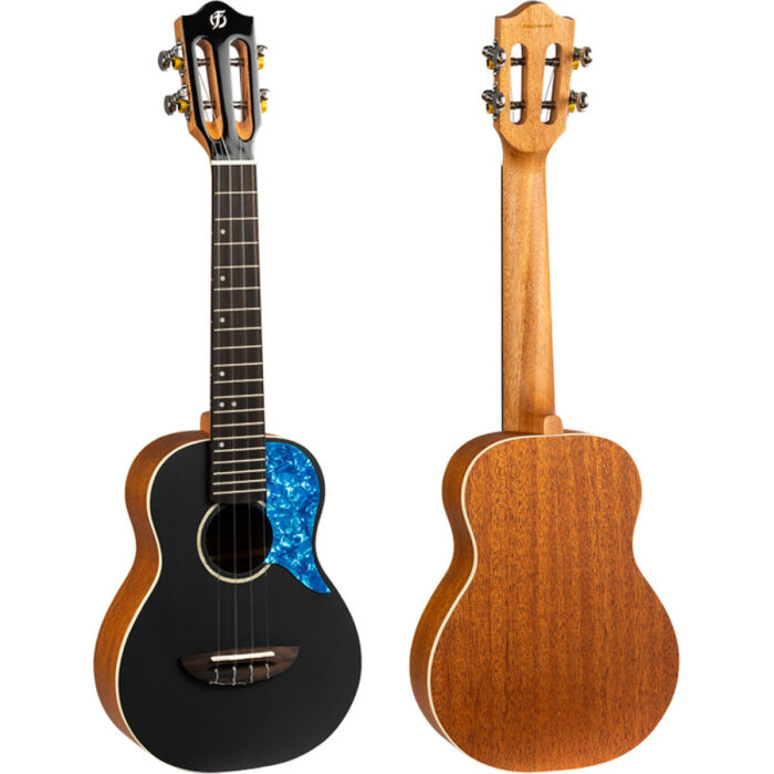 Ukelele Concert Flight Princess Series Iris BK Negro - Imagen 2