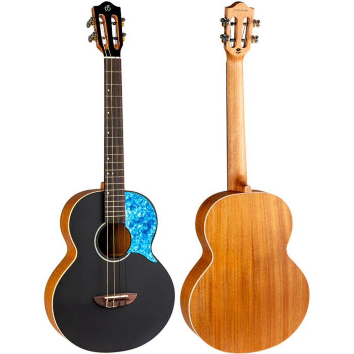 Ukelele Tenor Flight Princess Series Iris BK Negro - Imagen 2