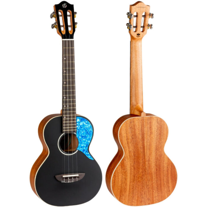 Ukelele Barítono Flight Princess Series Iris BK Negro - Imagen 2