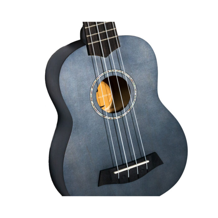 Ukelele Soprano Bones SP200S-BK Linden Negro Satinado - Imagen 3