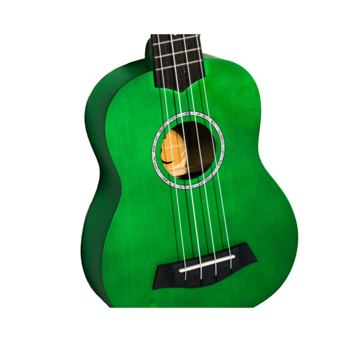 Ukelele Soprano Bones SP200S-GN Linden Verde Satinado - Imagen 3