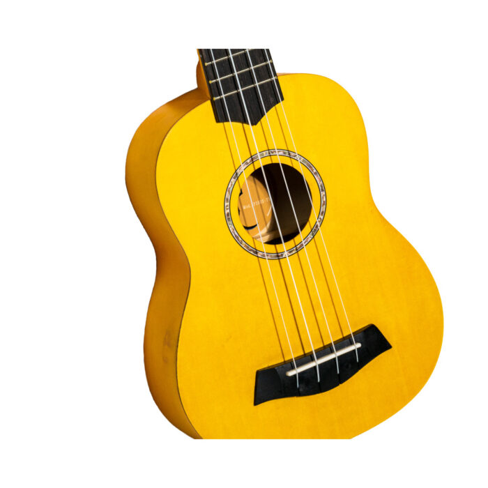 Ukelele Soprano Bones SP200S-YW Linden Amarillo Satinado - Imagen 3