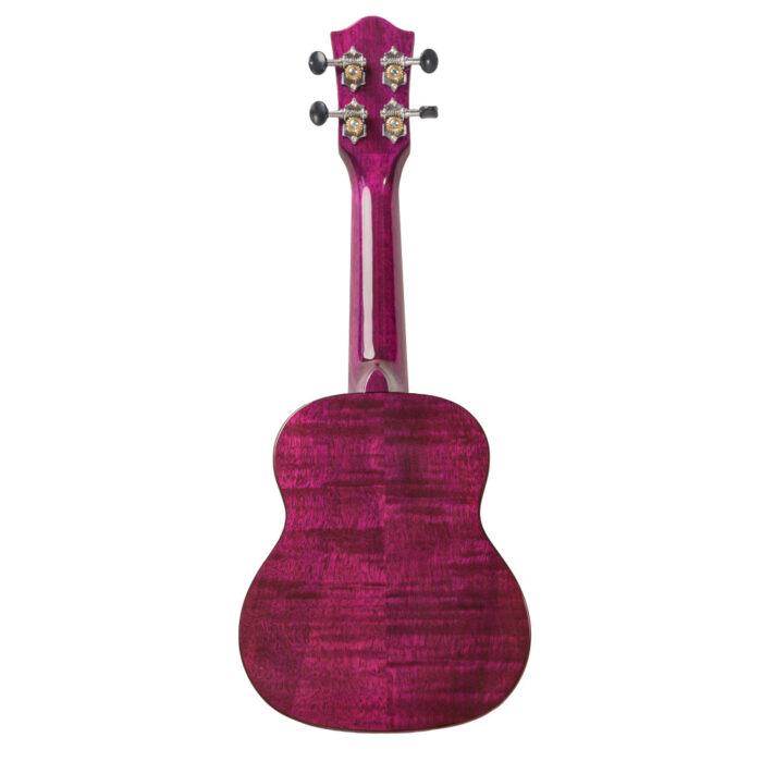 Ukelele Soprano Bones SP630S-PU Arce Purpura Brillo - Imagen 2