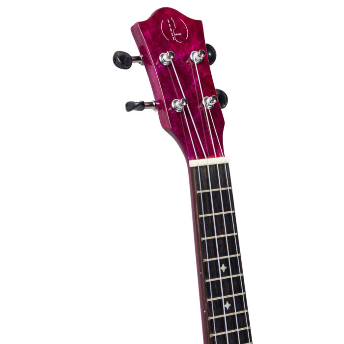 Ukelele Soprano Bones SP630S-PU Arce Purpura Brillo - Imagen 4