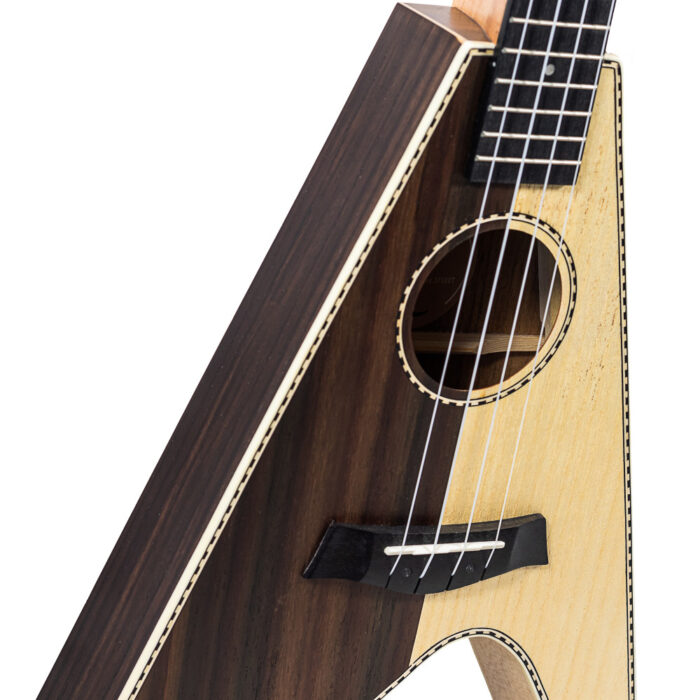 Ukelele Tenor Bones SP380T Arce/Ébano Sólida - Imagen 4