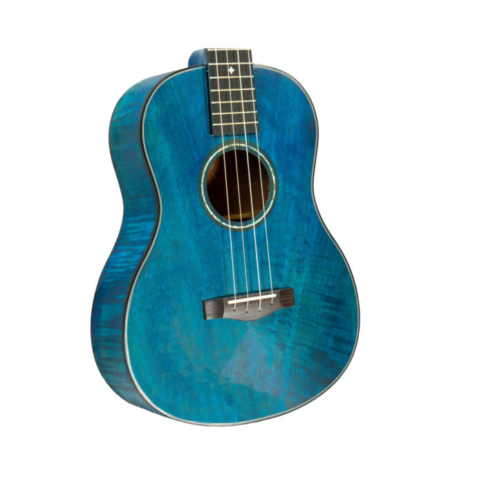 Ukelele Baritono Bones SP650B-BL Okume Azul Brillo - Imagen 3