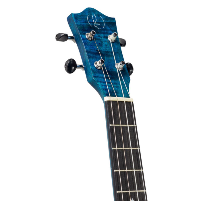Ukelele Baritono Bones SP650B-BL Okume Azul Brillo - Imagen 4