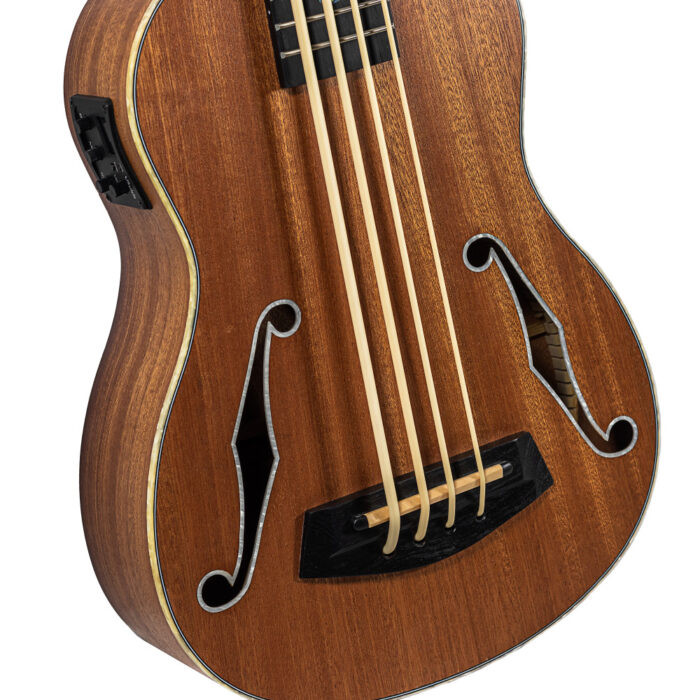 Ukelele Bajo Bones SP520B Sapelly Electrificado - Imagen 3