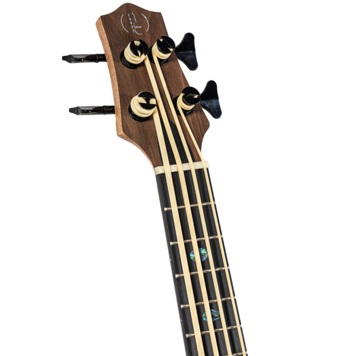 Ukelele Bajo Bones SP520B Sapelly Electrificado - Imagen 4