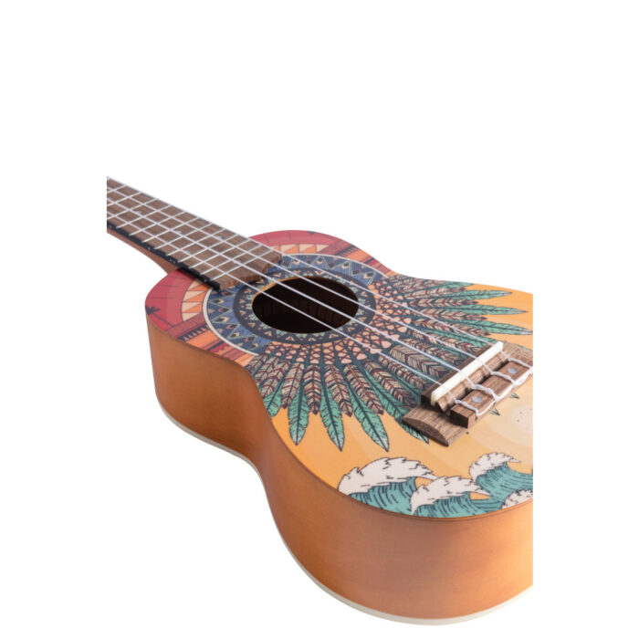 Ukelele Soprano Bamboo B1E-SN Sunshine - Imagen 3
