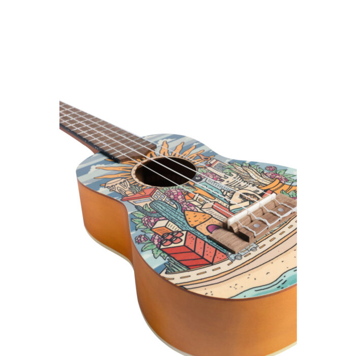Ukelele Soprano Bamboo B1E-BA Buenos Aires - Imagen 3