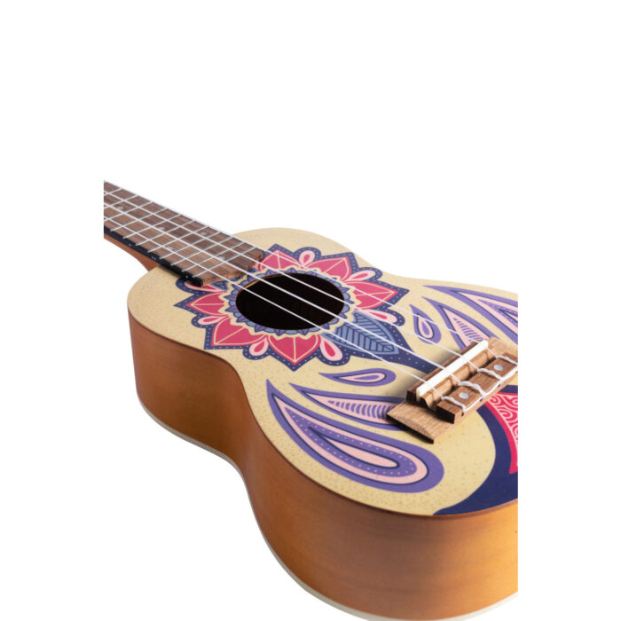 Ukelele Soprano Bamboo B1E-GR Groovy - Imagen 3
