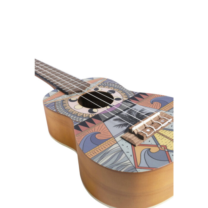 Ukelele Soprano Bamboo B1E-EC Eclipse - Imagen 6