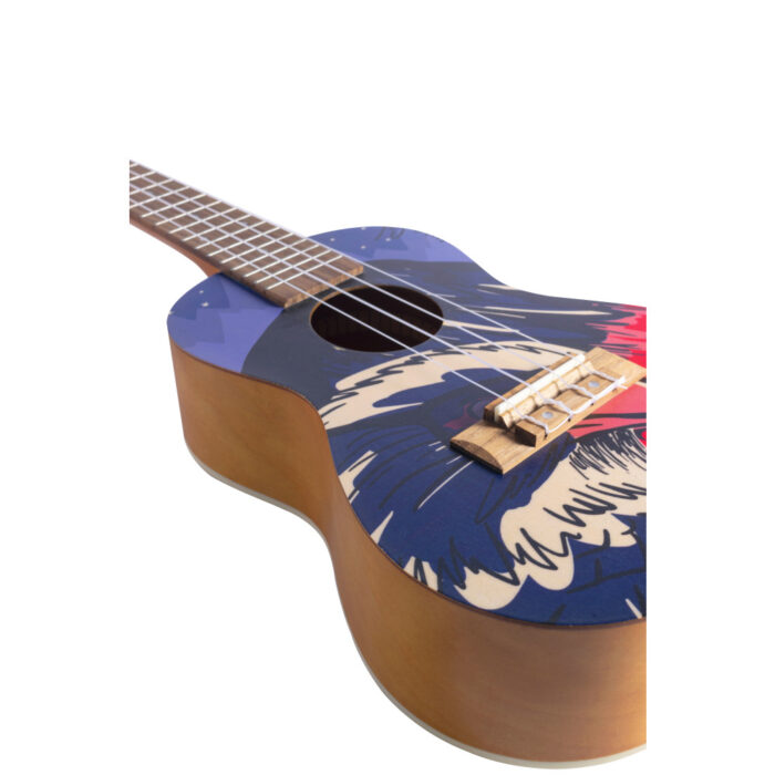 Ukelele Concert Bamboo BU23-EA American Eagle - Imagen 3