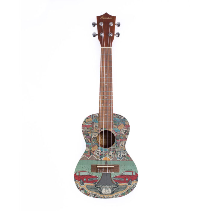 Ukelele Concert Bamboo BU23-RO Route Lover