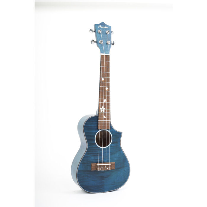 Ukelele Concert Bamboo BU23-BL Tiger Okume - Imagen 2