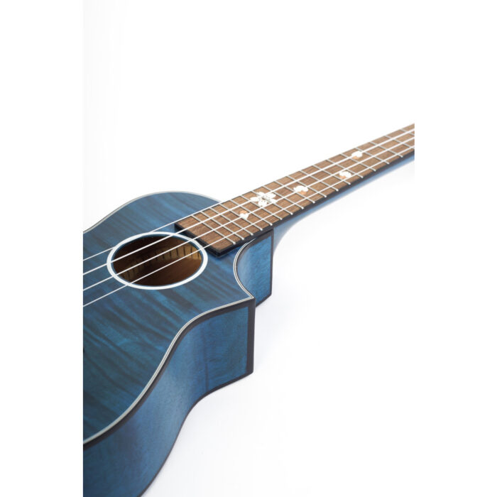 Ukelele Concert Bamboo BU23-BL Tiger Okume - Imagen 4