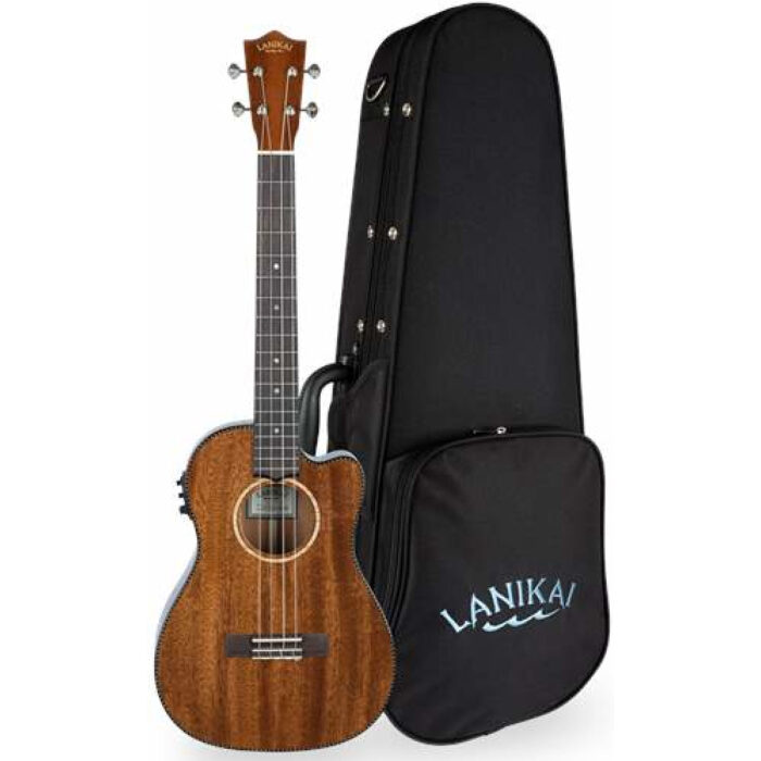 Ukelele Barítono Lanikai LKUMAS-CEB Solid Mahogany - Imagen 2
