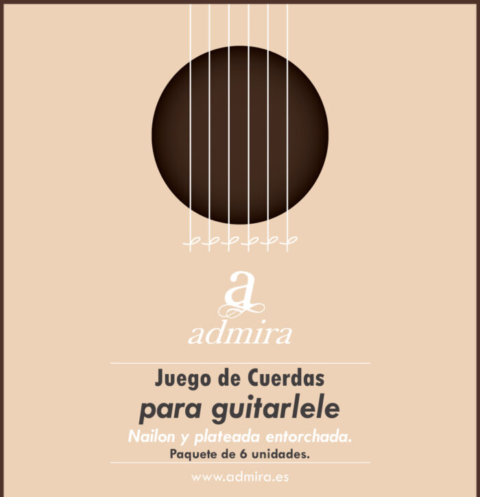 JUEGO DE CUERDAS ADMIRA PARA GUITARLELE