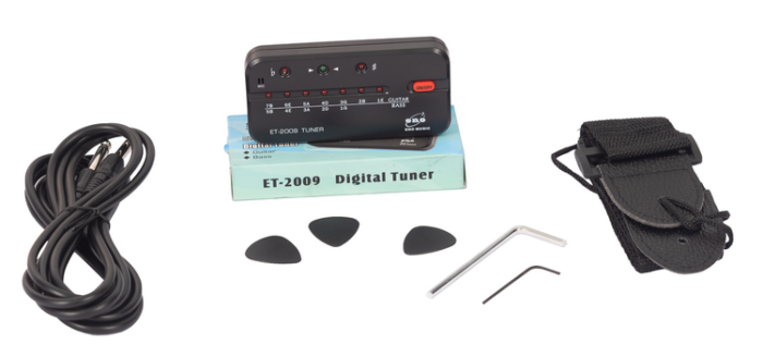 PACK DE GUITARRA ELÉCTRICA DAYTONA TIPO LES PAUL NEGRO - Imagen 4