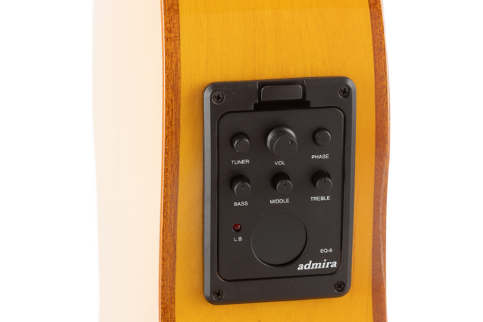 GUITARRA CLÁSICA ADMIRA TRIANA SERIE FLAMENCO ELECTRIFICADA CON EQ-6 - Imagen 3