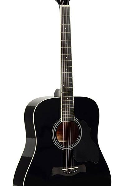 GUITARRA ACÚSTICA RICHWOOD DREADNOUGHT NEGRA