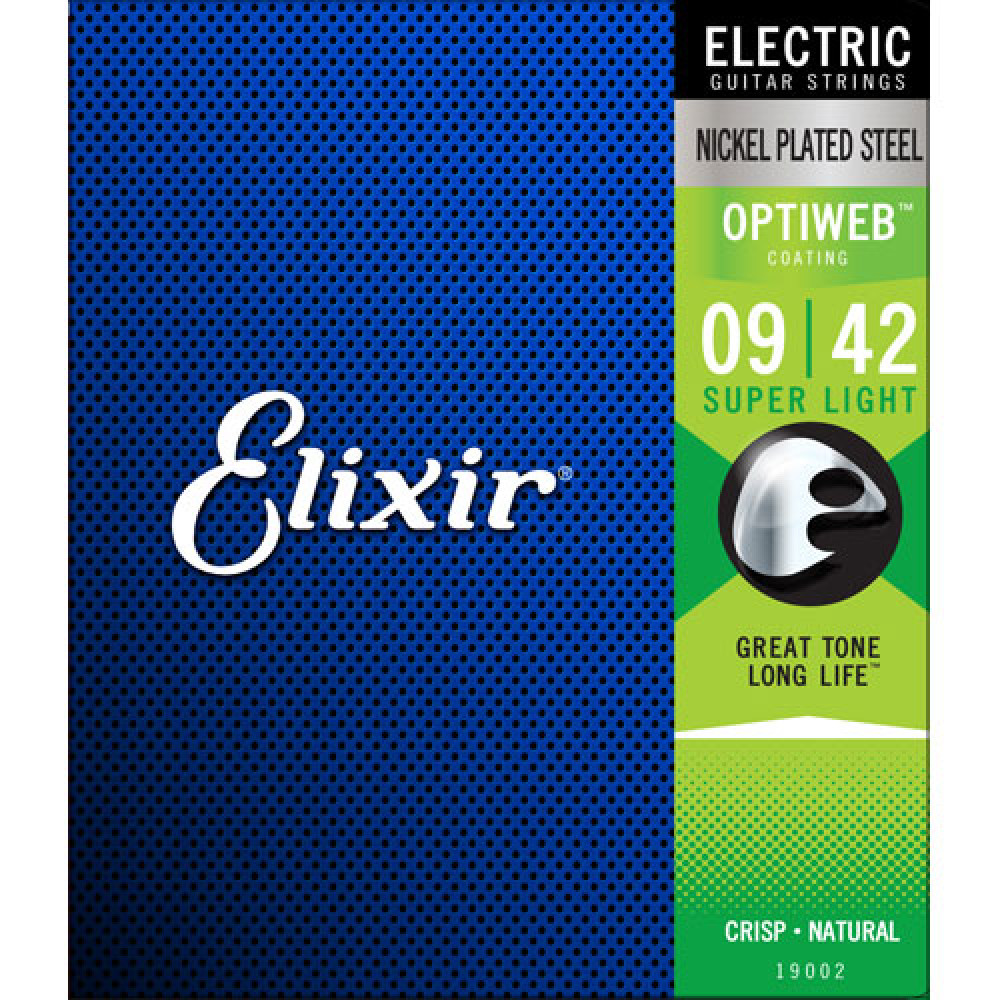 Juego Cuerdas Eléctrica Elixir Optiweb 19002 (009-042)