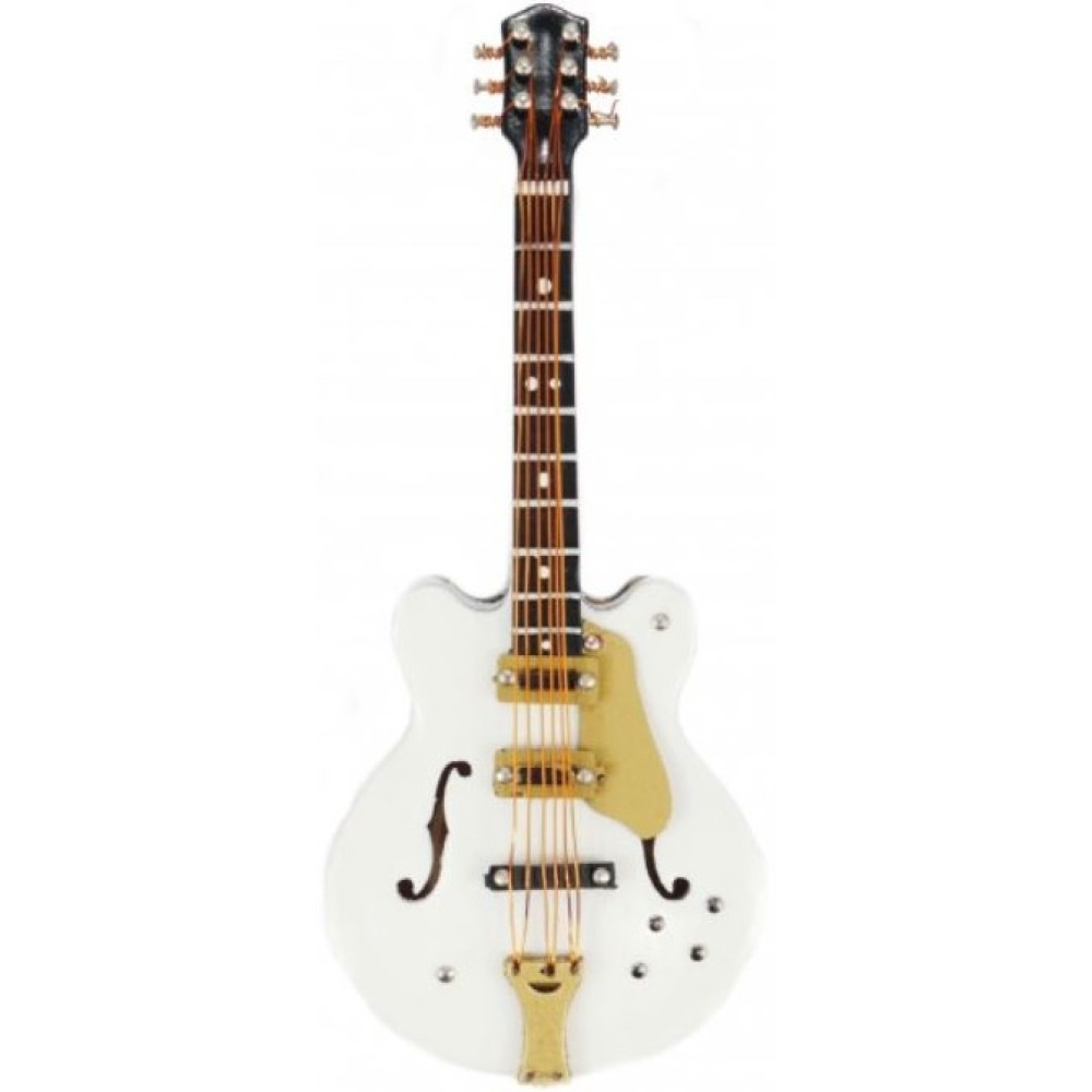 Imán Guitarra Eléctrica Agifty M-1049 Blanca