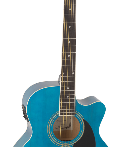 GUITARRA ACÚSTICA ELECTRIFICADA DAYTONA A401CEBL AZUL