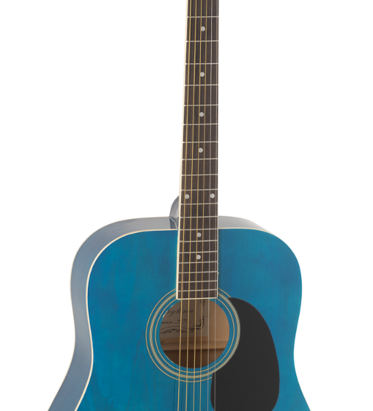GUITARRA ACÚSTICA DAYTONA A411 AZUL BRILLO