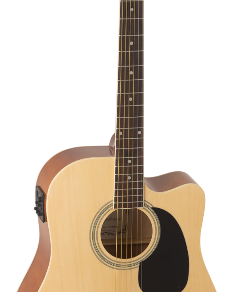 GUITARRA ACÚSTICA DAYTONA A411CE ELECTRIFICADA NATURAL