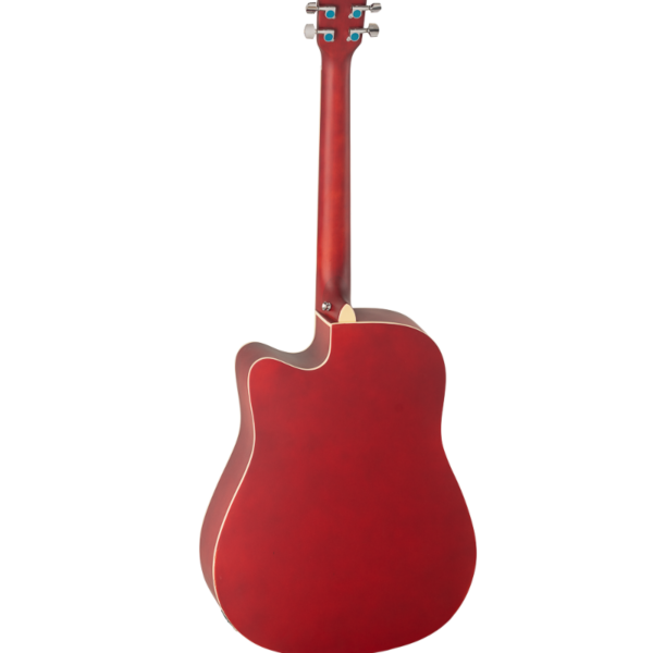 GUITARRA ACÚSTICA DAYTONA A411CE ELECTRIFICADA ROJA