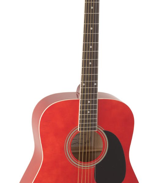 GUITARRA ACÚSTICA DAYTONA A411 ROJO BRILLO