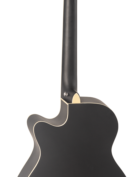 GUITARRA ACÚSTICA ADMIRA INDIANA NEGRA SATINADA