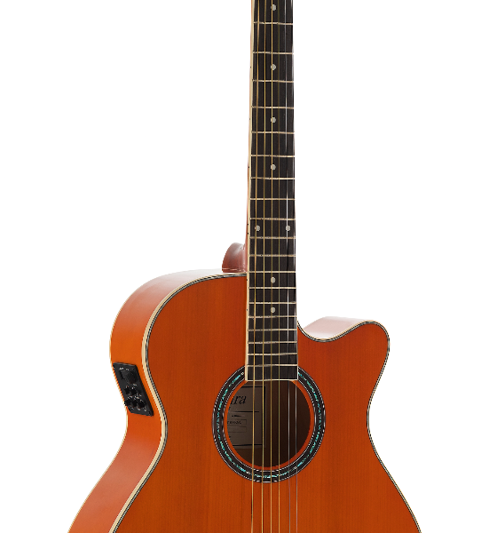 GUITARRA ACÚSTICA ADMIRA INDIANA NARANJA SATINADA