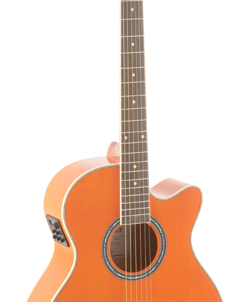 GUITARRA ACÚSTICA ADMIRA INDIANA NARANJA BRILLO