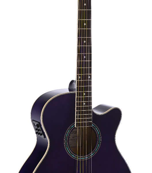 GUITARRA ACÚSTICA ADMIRA INDIANA MORADA SATINADA