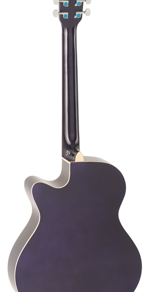 GUITARRA ACÚSTICA ADMIRA INDIANA MORADA BRILLO