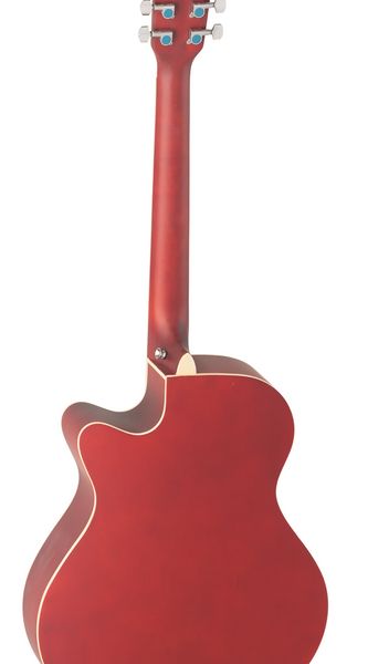 GUITARRA ACÚSTICA ADMIRA INDIANA ROJA SATINADA