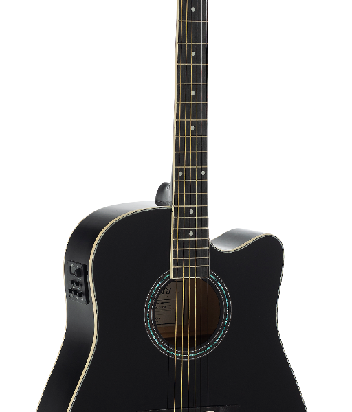 GUITARRA ACÚSTICA ADMIRA TENNESSEE NEGRA BRILLO